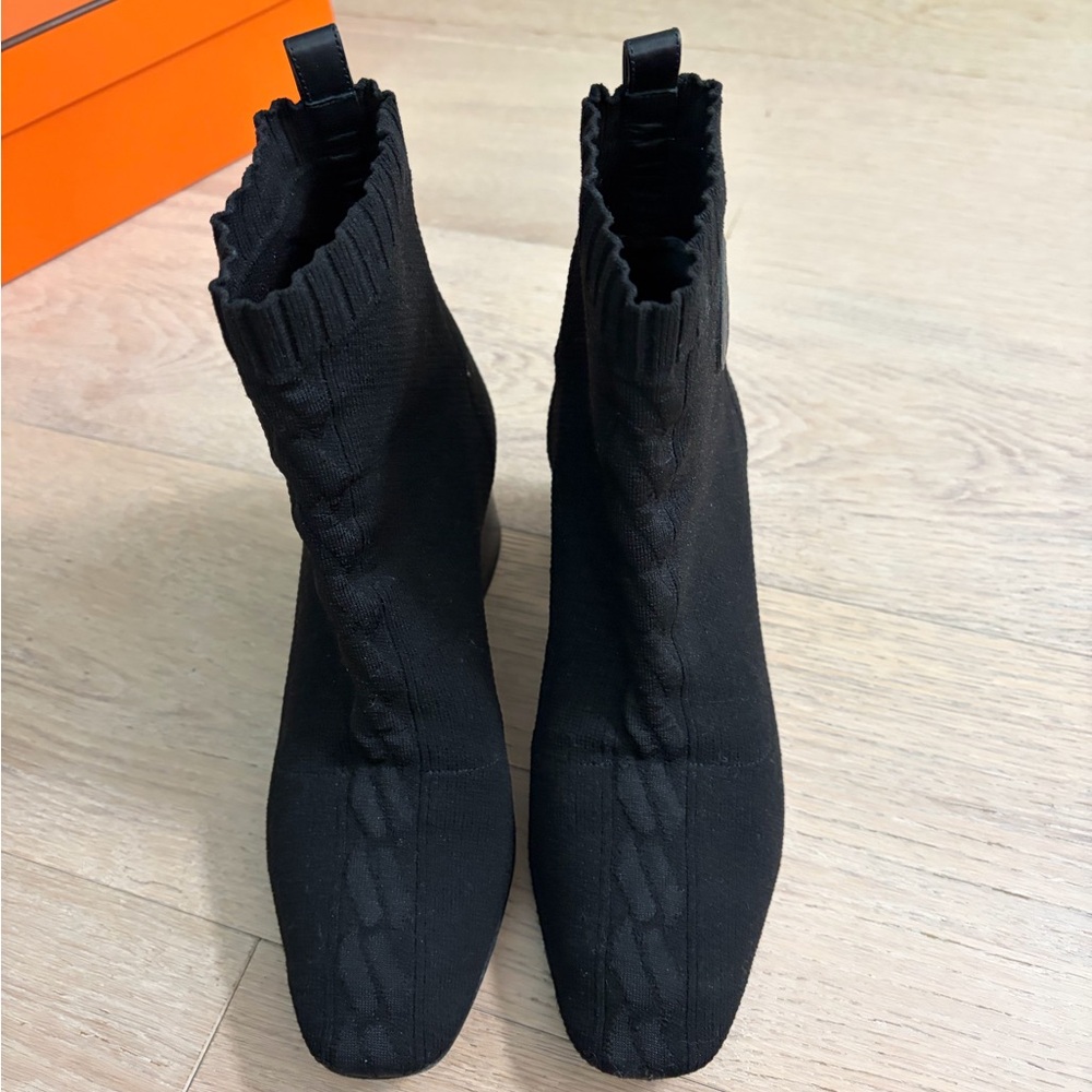 Hermes Black Volver 60 Ankle Boots - Picture 3 of 7